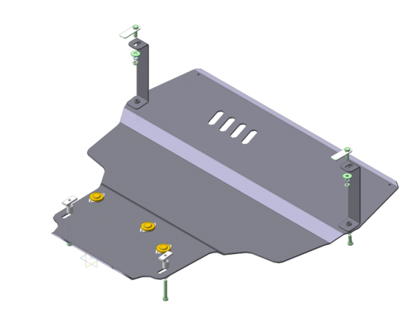 Защита MOTODOR двигателя, КПП Skoda Superb 2008-2013 Хэтчбек, универсал Защита MOTODOR двигателя, КПП Skoda Superb 2008-2013 Хэтчбек, универсал