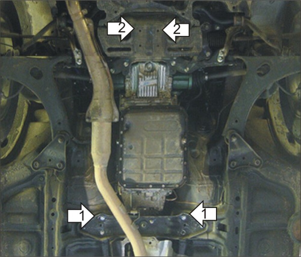 Защита MOTODOR КПП Subaru Forester 2008-2013 Внедорожник Защита MOTODOR КПП Subaru Forester 2008-2013 Внедорожник