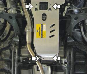 Защита MOTODOR КПП Subaru Forester 2008-2013 Внедорожник Защита MOTODOR КПП Subaru Forester 2008-2013 Внедорожник