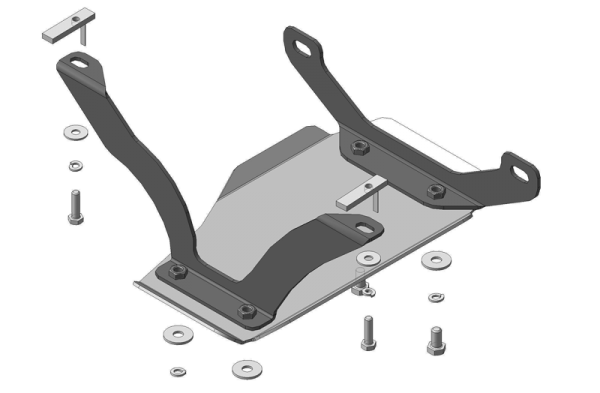 Защита MOTODOR заднего дифференциала Subaru Forester 2013- Внедорожник Защита MOTODOR заднего дифференциала Subaru Forester 2013- Внедорожник