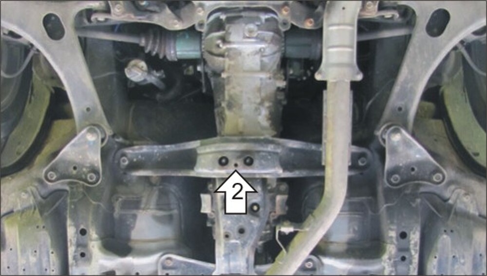 Защита MOTODOR КПП Subaru Outback 2003-2009 универсал Защита MOTODOR КПП Subaru Outback 2003-2009 универсал