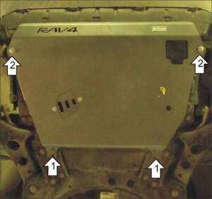 Защита MOTODOR двигателя, КПП Toyota RAV 4 2010-2013 Внедорожник