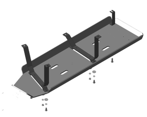 Алюминиевая защита топливного бака (8 мм) для Volkswagen Amarok 2010-2016, 2016-