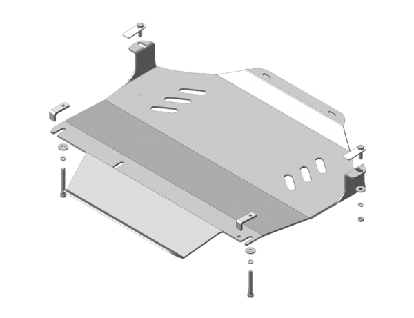 Защита MOTODOR КПП, разд.коробки Volkswagen Touareg 2010-2015 Внедорожник Защита MOTODOR КПП, разд.коробки Volkswagen Touareg 2010-2015 Внедорожник