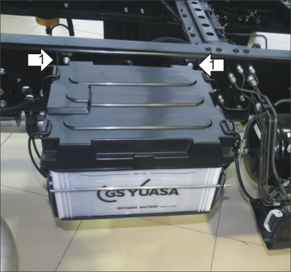 Защита MOTODOR АКА Isuzu FSR90/FVR34 2013-2017 шасси Защита MOTODOR АКА Isuzu FSR90/FVR34 2013-2017 шасси