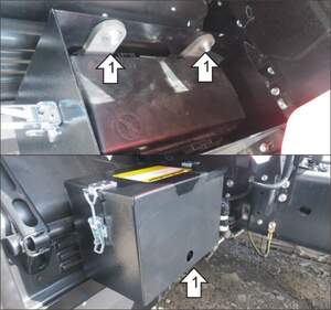 Защита MOTODOR АКБП Isuzu FSR90/FVR34 2013-2017 шасси Защита MOTODOR АКБП Isuzu FSR90/FVR34 2013-2017 шасси