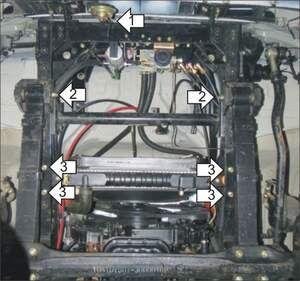 Защита MOTODOR радиатора JBC 1041 2014- Защита MOTODOR радиатора JBC 1041 2014-