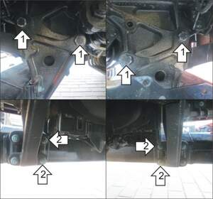 Защита MOTODOR змеевика компрессора MAN TGS 2007- шасси Защита MOTODOR змеевика компрессора MAN TGS 2007- шасси