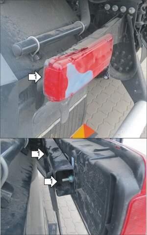 Усиленная защита осветительных приборов (2 мм, сталь оцинкованная) для MAN TGS шасси 2007- Усиленная защита осветительных приборов (2 мм, сталь оцинкованная) для MAN TGS шасси 2007-