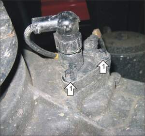 Защита MOTODOR датчика Mercedes-benz Actros 2008- шасси Защита MOTODOR датчика Mercedes-benz Actros 2008- шасси