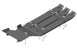 Защита MOTODOR бака AdBlue, бензобака Mercedes-benz Actros 2008- шасси