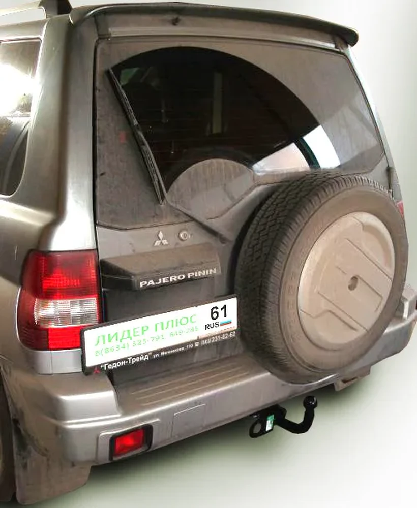 Фаркоп «Лидер-плюс» для MITSUBISHI PAJERO PININ (H6) 1999-2006 Фаркоп «Лидер-плюс» для MITSUBISHI PAJERO PININ (H6) 1999-2006
