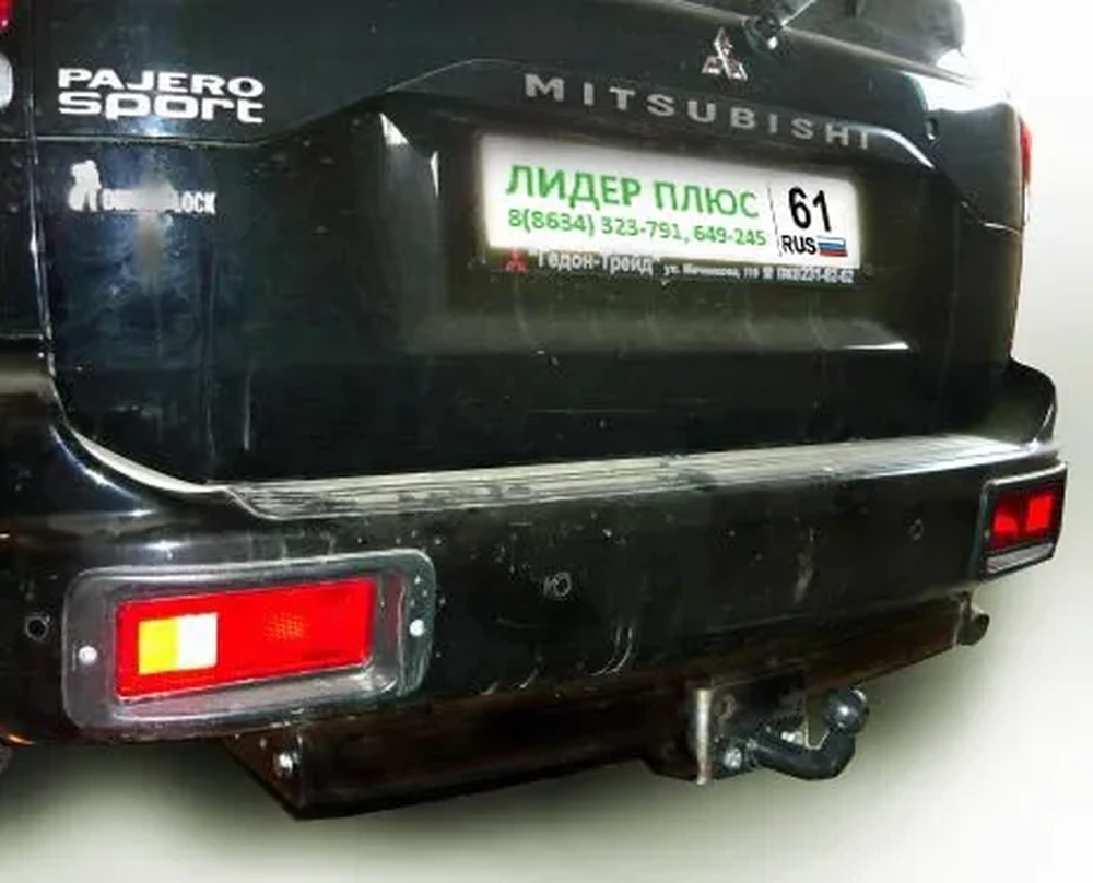 Фаркоп «Лидер-плюс» для MITSUBISHI PAJERO SPORT (K90) 1998-2008 F Фаркоп «Лидер-плюс» для MITSUBISHI PAJERO SPORT (K90) 1998-2008 F