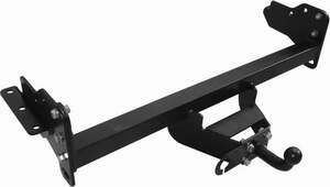 Фаркоп «Лидер-плюс» для NISSAN NAVARA Double Cab (D40) (со ступенькой) 2005-2018 F