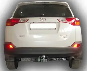 Фаркоп «Лидер-плюс» для TOYOTA RAV4 IV(2013-2019)(C НЕРЖ. ПЛАСТИНОЙ)