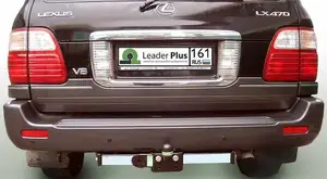 Фаркоп «Лидер-плюс» для TOYOTA LAND CRUISER 100 1998-2007 (С НЕРЖ. ПЛАСТИНОЙ)