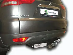 Фаркоп «Лидер-плюс» для MITSUBISHI PAJERO SPORT 2/3 2008-2021(C НЕРЖ. ПЛАСТИНОЙ)