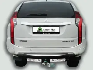 Фаркоп «Лидер-плюс» для MITSUBISHI PAJERO SPORT 2/3 2008-2021(C НЕРЖ. ПЛАСТИНОЙ)