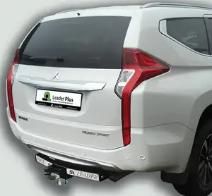 Фаркоп «Лидер-плюс» для MITSUBISHI PAJERO SPORT 2/3 2008-2021(C НЕРЖ. ПЛАСТИНОЙ)
