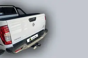 Фаркоп «Лидер-плюс» для NISSAN NAVARA Double Cab (D40) (со ступенькой) 2005-2018 FC