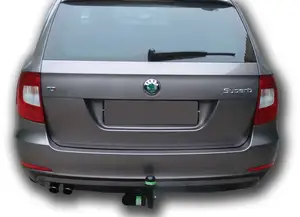 Фаркоп «Лидер-плюс» для SKODA OKTAVIA 2 (хетчбек) (1Z3) 2008-2013
