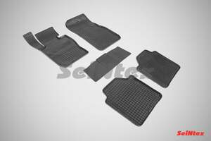 Коврики резиновые с рисунком «Сетка» BMW 3 Ser F-34 GT 2012-2016 «Seintex»