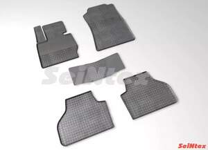 Коврики резиновые с рисунком «Сетка» BMW 4 Ser F32 coupe Xdrive 2011-2016 «Seintex»