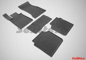 Коврики резиновые с рисунком «Сетка» BMW X4 F-26 Xdrive 2015-2018 «Seintex»