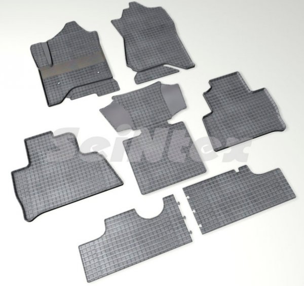 Коврики резиновые с рисунком «Сетка» CHEVROLET TAHOE IV 2014-2018 «Seintex» Коврики резиновые с рисунком «Сетка» CHEVROLET TAHOE IV 2014-2018 «Seintex»