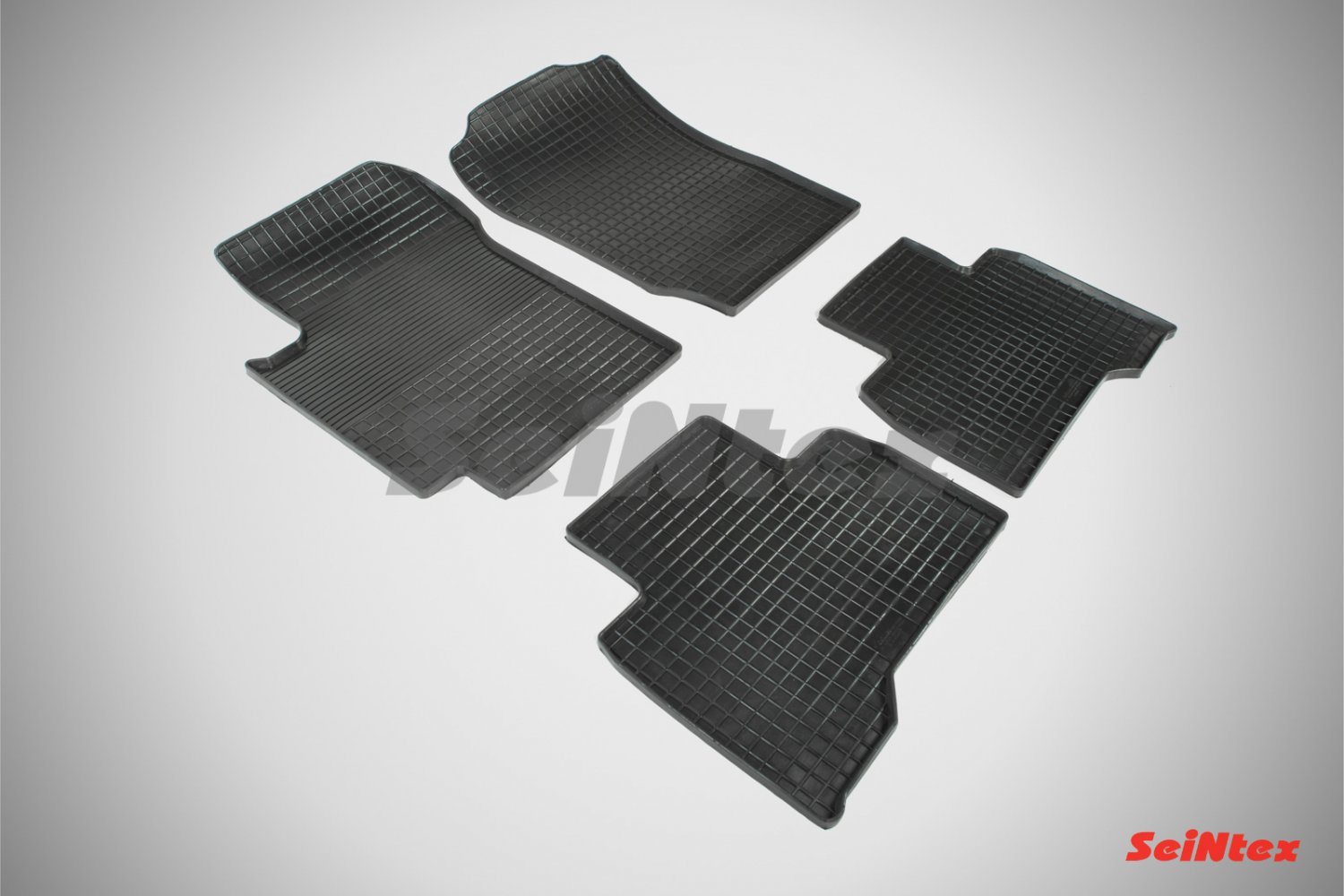 Коврики резиновые с рисунком «Сетка» MERCEDES С-Class W204 2006-2018 «Seintex» Коврики резиновые с рисунком «Сетка» MERCEDES С-Class W204 2006-2018 «Seintex»