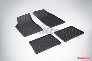 Коврики резиновые с рисунком «Сетка» RENAULT SYMBOL 2002-2008 «Seintex»