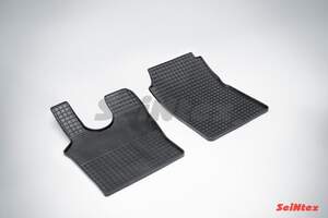 Коврики резиновые с рисунком «Сетка» SCANIA 94-164 2005-2016 «Seintex»