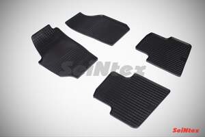 Коврики резиновые с рисунком «Сетка» SKODA ROOMSTER 2006-2018 «Seintex» Коврики резиновые с рисунком «Сетка» SKODA ROOMSTER 2006-2018 «Seintex»