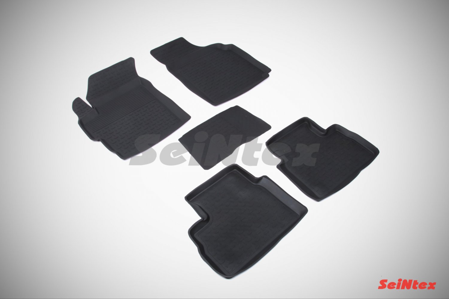 Коврики резиновые DAEWOO MATIZ II 2000-н.в. с высоким бортом «Seintex» Коврики резиновые DAEWOO MATIZ II 2000-н.в. с высоким бортом «Seintex»