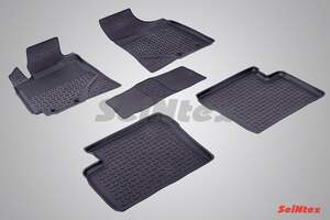 Коврики резиновые GEELY EMGRAND 2013-2016 с высоким бортом «Seintex»