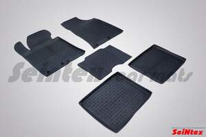 Коврики резиновые HYUNDAI I40 2012-2016 с высоким бортом «Seintex»