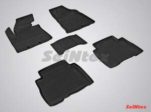 Коврики резиновые KIA SORENTO II 2012-2015 с высоким бортом «Seintex»