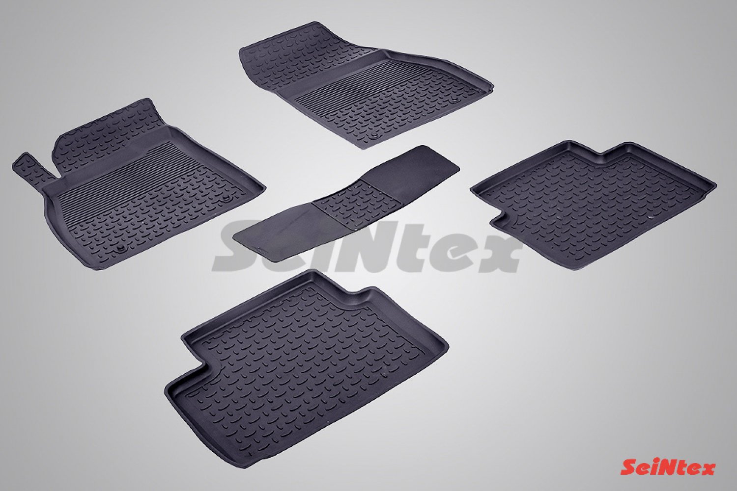 Коврики резиновые CHEVROLET MALIBU 2011-2016 с высоким бортом «Seintex» Коврики резиновые CHEVROLET MALIBU 2011-2016 с высоким бортом «Seintex»