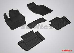 Коврики резиновые PEUGEOT 408 2012-2018 с высоким бортом «Seintex»