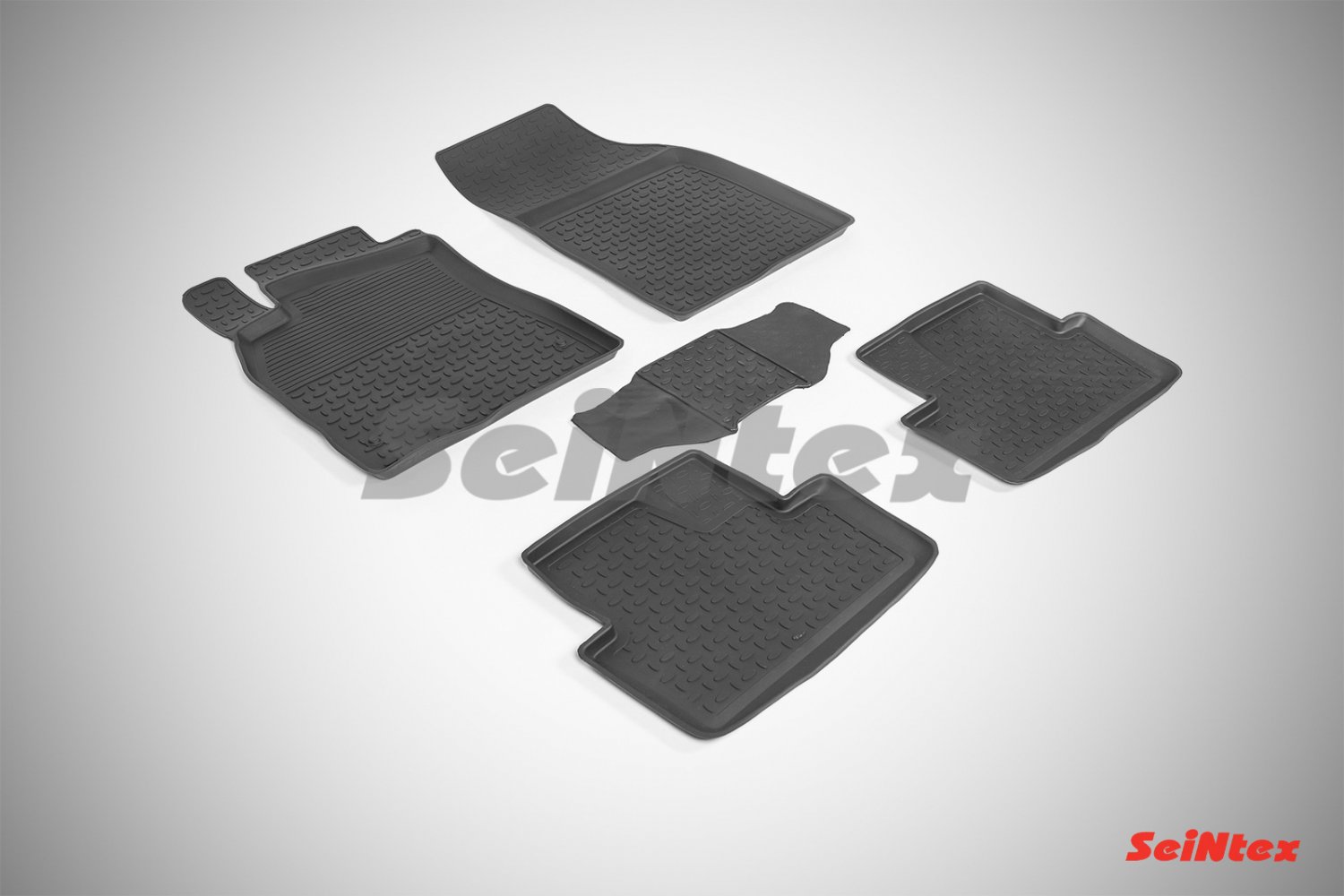 Коврики резиновые RENAULT MEGANE III 2008-2018 с высоким бортом «Seintex» Коврики резиновые RENAULT MEGANE III 2008-2018 с высоким бортом «Seintex»