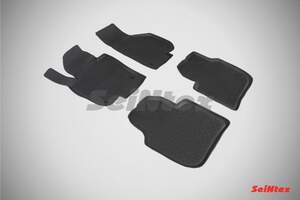 Коврики резиновые SKODA SUPERB II 2008-2015 с высоким бортом «Seintex»