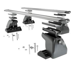 Багажник AMOS DROMADER на штат.места BMW 1 E82 Coupe 2дв/E81 Hb 3дв/E87 Hb.5дв 2004-2011(дуги аэро-крыло с замком)