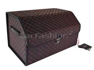 Органайзер в багажник «TRAVEL» черный/красный 51х31х30 см 45045