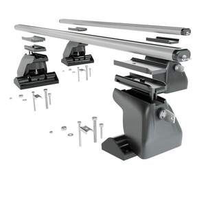 Багажник AMOS DROMADER на штат.места BMW 5 (F07) GT, Sedan 2009-2016 (аэродинамич.дуги с замком)