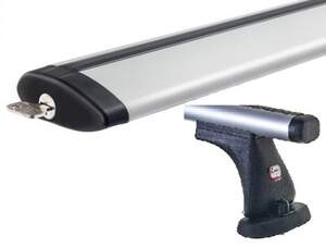 Багажник AMOS KOALA на штат.места FIAT Doblo Van 5дв 2000-2018 (дуги аэро-крыло с замком)