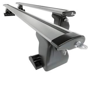 Багажник AMOS DROMADER на штат.места FIAT Qubo MPV 4/5дв 2008-2014 (дуги аэро-крыло с замком)