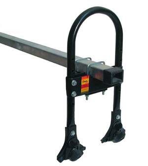 Багажник AMOS BUS креп.за водостоки GAZ Газель 3221 Bus H>26cm 5дв 1993-2016 (прямоуг.дуги)