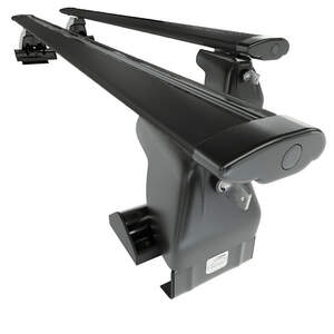 Багажник AMOS DROMADER креп.за двер.проемы HYUNDAI Genesis Sedan 2008-2014 (дуги аэро-крыло черные)