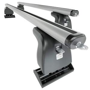 Багажник AMOS BETA на штат.места MERCEDES A-klasse (C169/W169) Hatchback 3/5дв 2005-2012 (аэродинамич.дуги с замком)