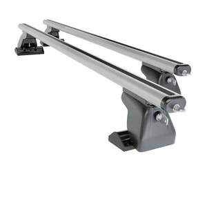 Багажник AMOS DROMADER на Т-профиль MERCEDES Viano Marco Polo W638/W639 Bus 4дв/MPV 5дв 1996-2014 (аэро.дуги с замком)